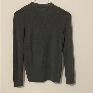 Classic Dark Gray Crew Neck Sweater